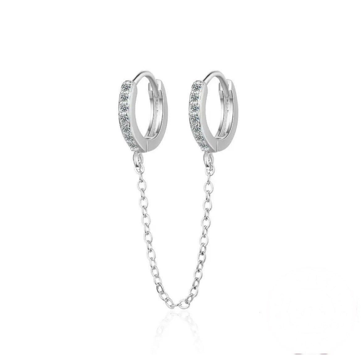 DOUBLE HUGZ-huggies-Masi Jewelry-Silver-Masi Jewelry