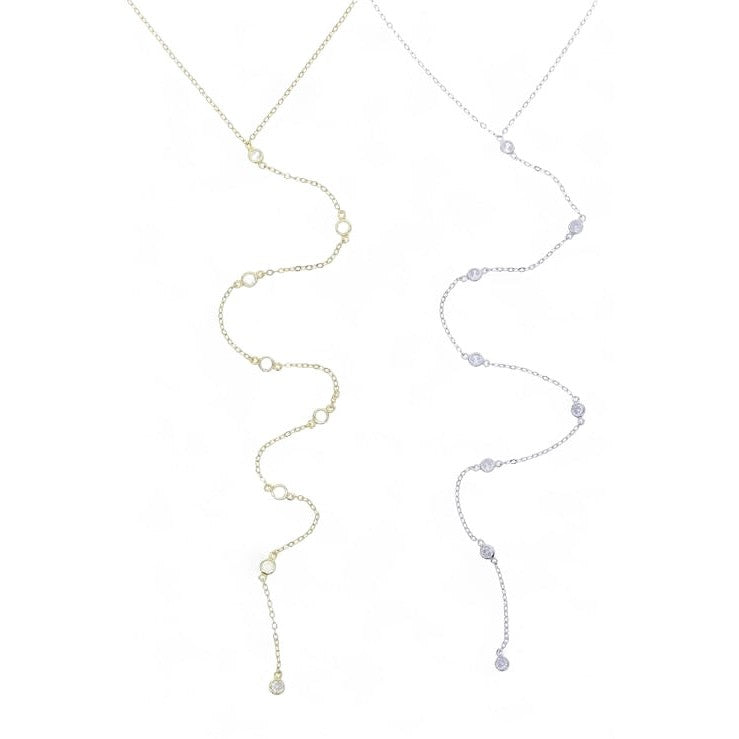 DANIELA LARIAT-necklace-Masi Jewelry-Masi Jewelry