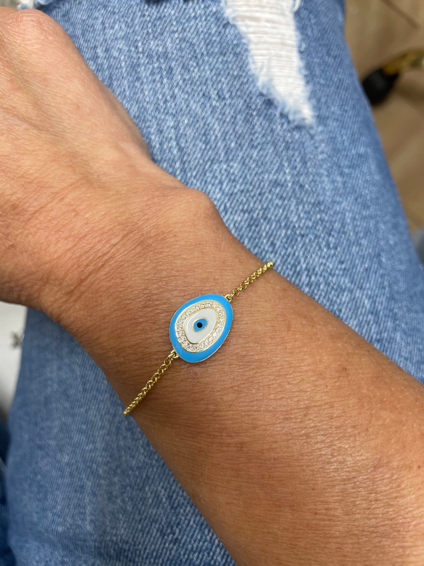 EYE YAYAI-Masi Jewelry-Bracelet-Puffed-Turquoise-Masi Jewelry