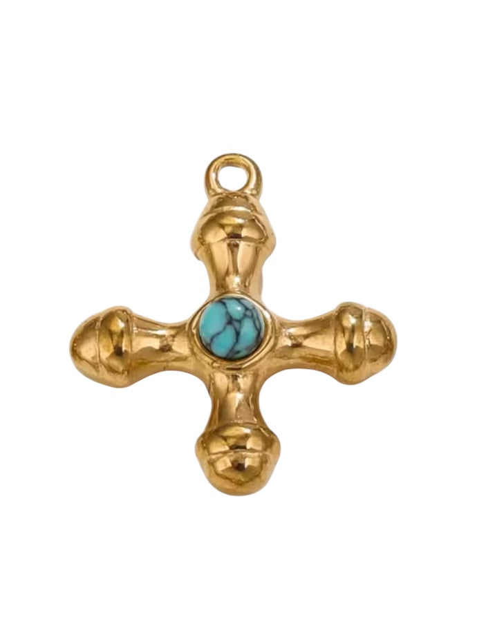 ROMAN CROSS CHARM